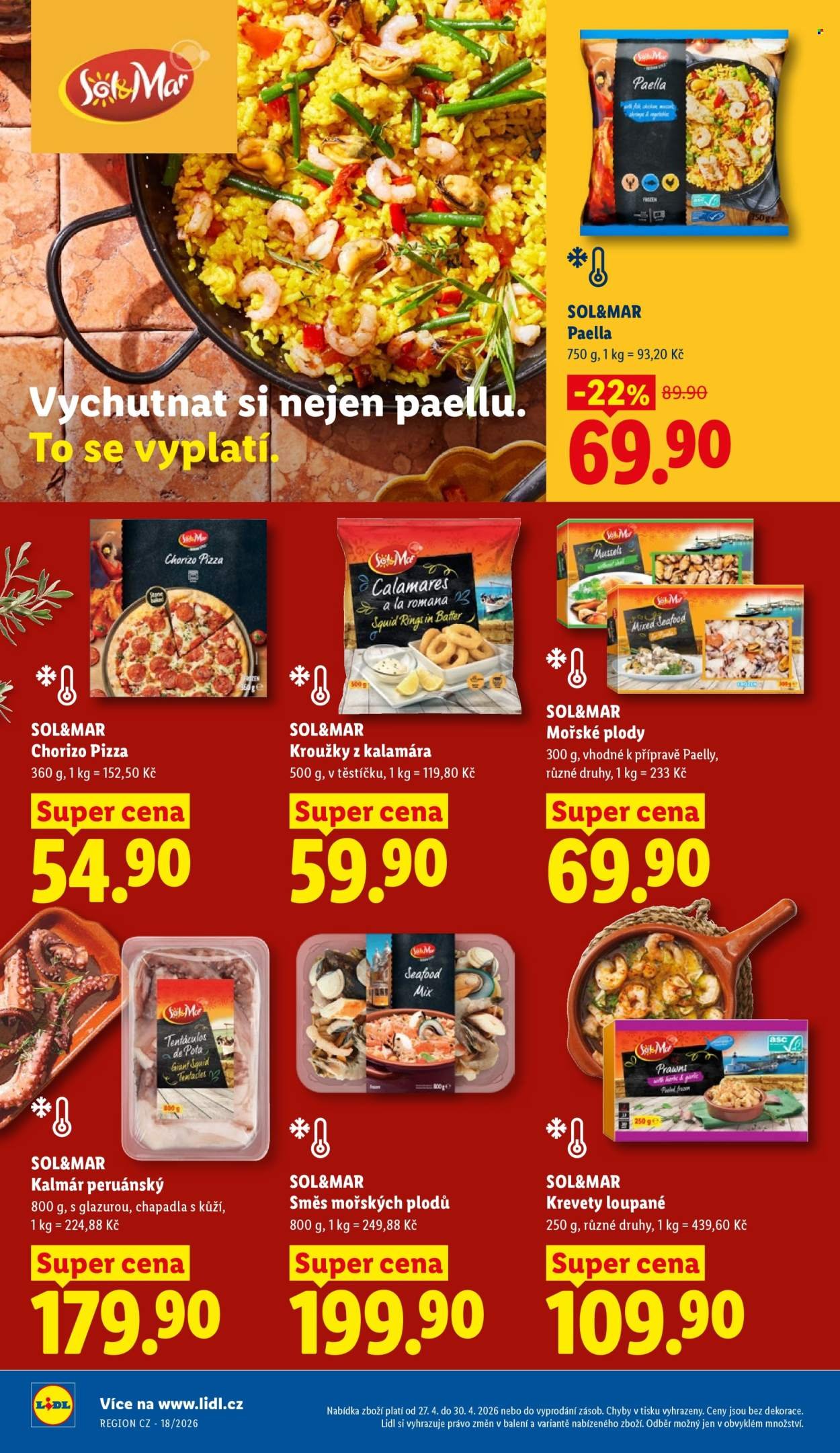 LIDL leták - Od pondělí 27.4.2026 (2026-04-27 - 2026-04-30)