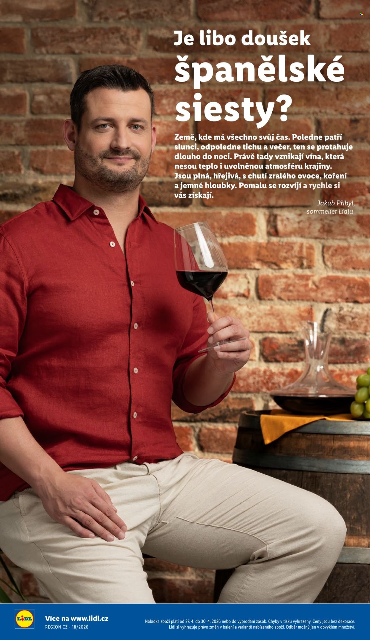 LIDL leták - Od pondělí 27.4.2026 (2026-04-27 - 2026-04-30)