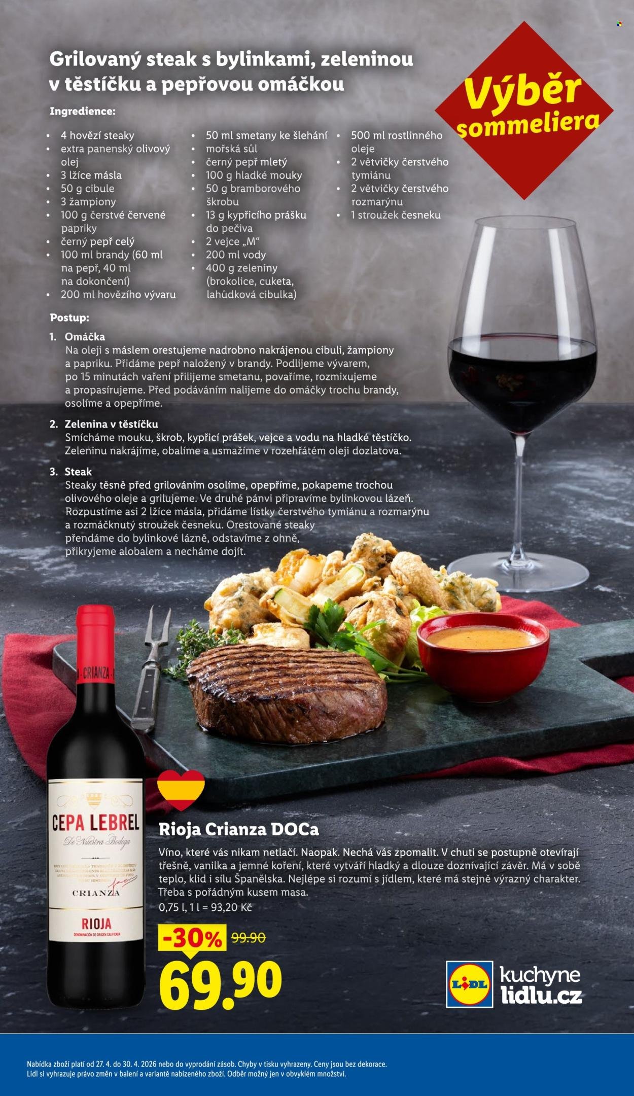 LIDL leták - Od pondělí 27.4.2026 (2026-04-27 - 2026-04-30)