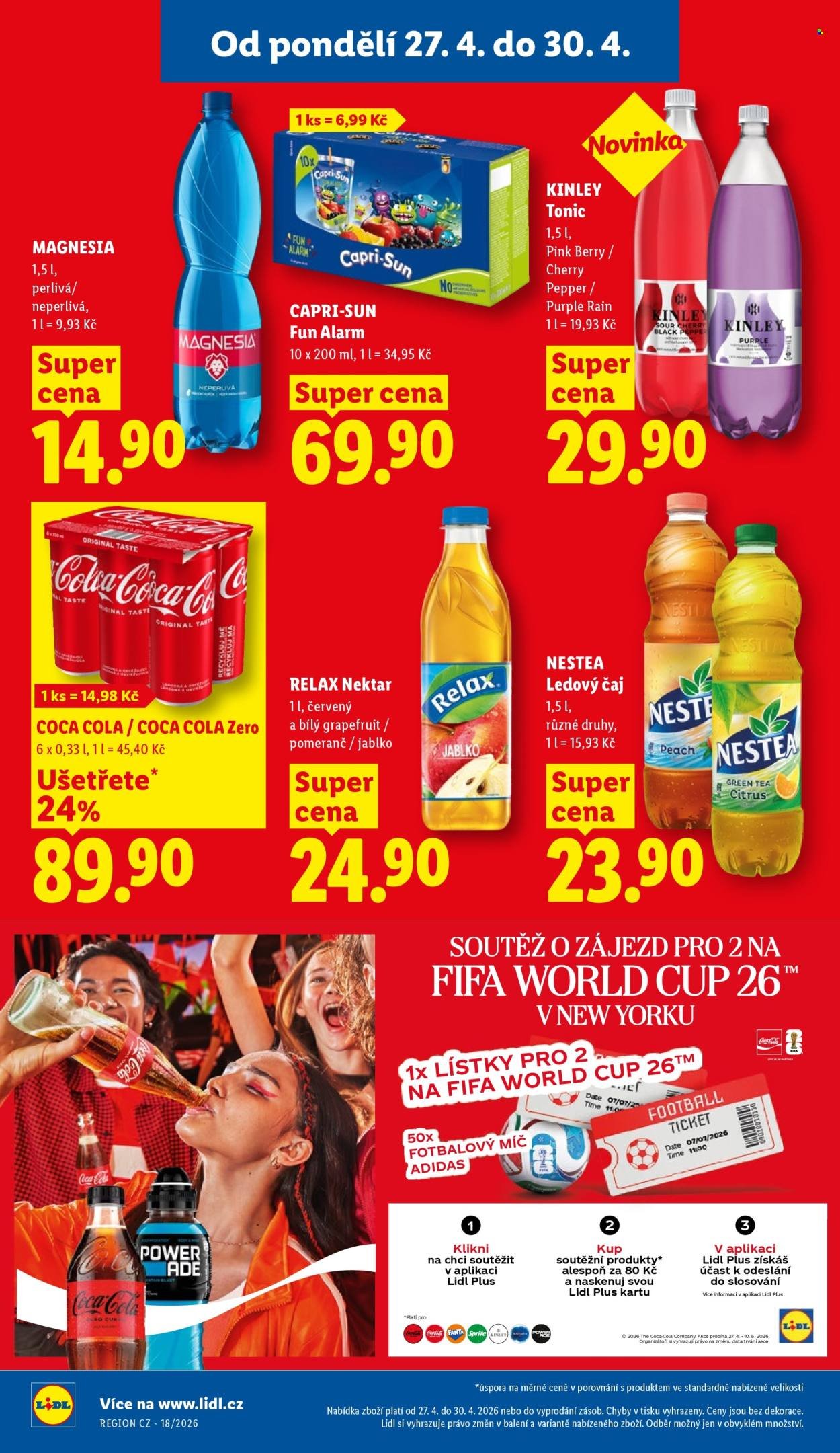 LIDL leták - Od pondělí 27.4.2026 (2026-04-27 - 2026-04-30)