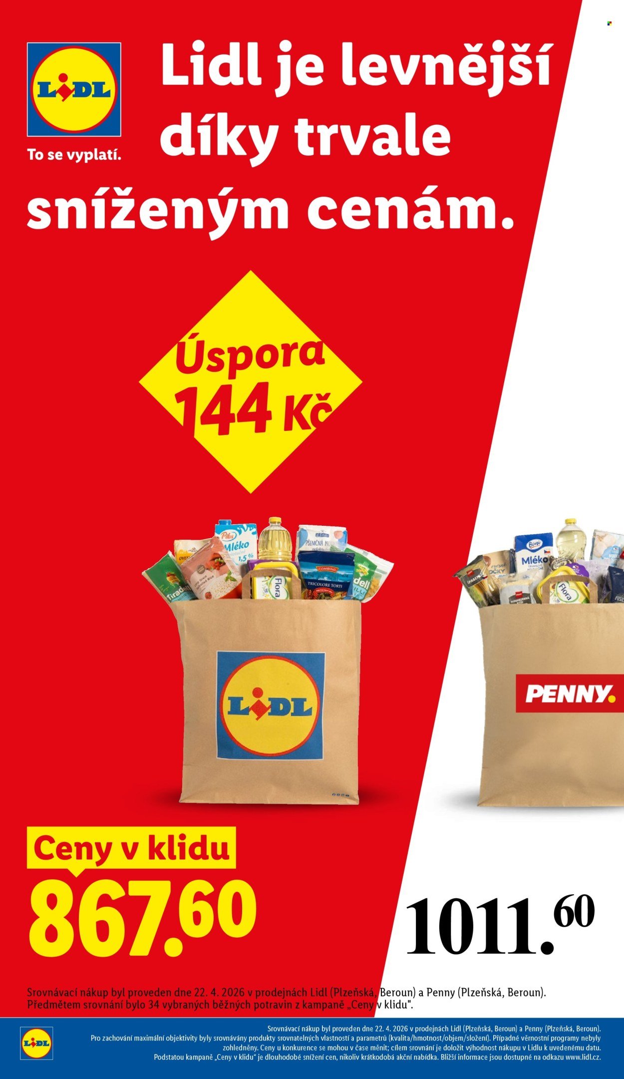 LIDL leták - Od pondělí 27.4.2026 (2026-04-27 - 2026-04-30)