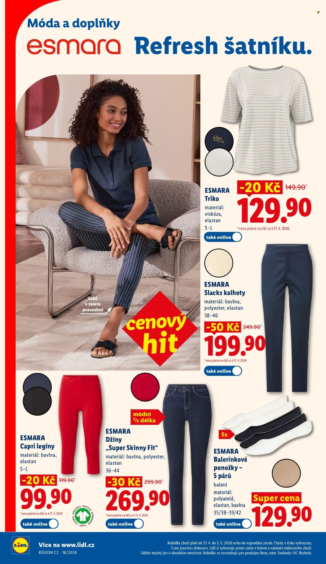 LIDL leták - Od pondělí 27.4.2026 (2026-04-27 - 2026-04-30)