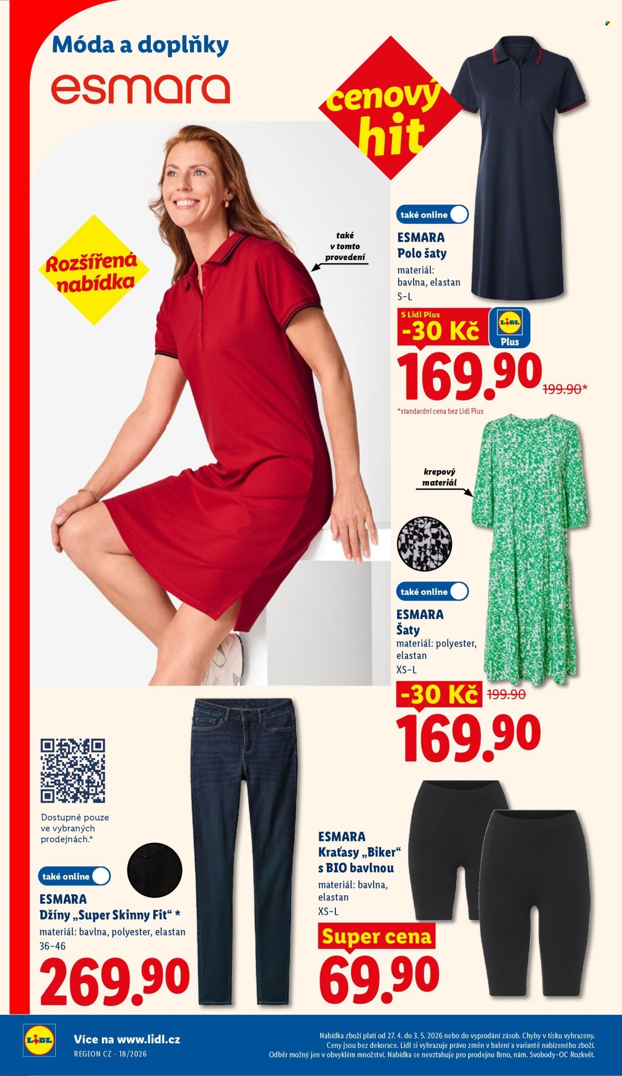 LIDL leták - Od pondělí 27.4.2026 (2026-04-27 - 2026-04-30)