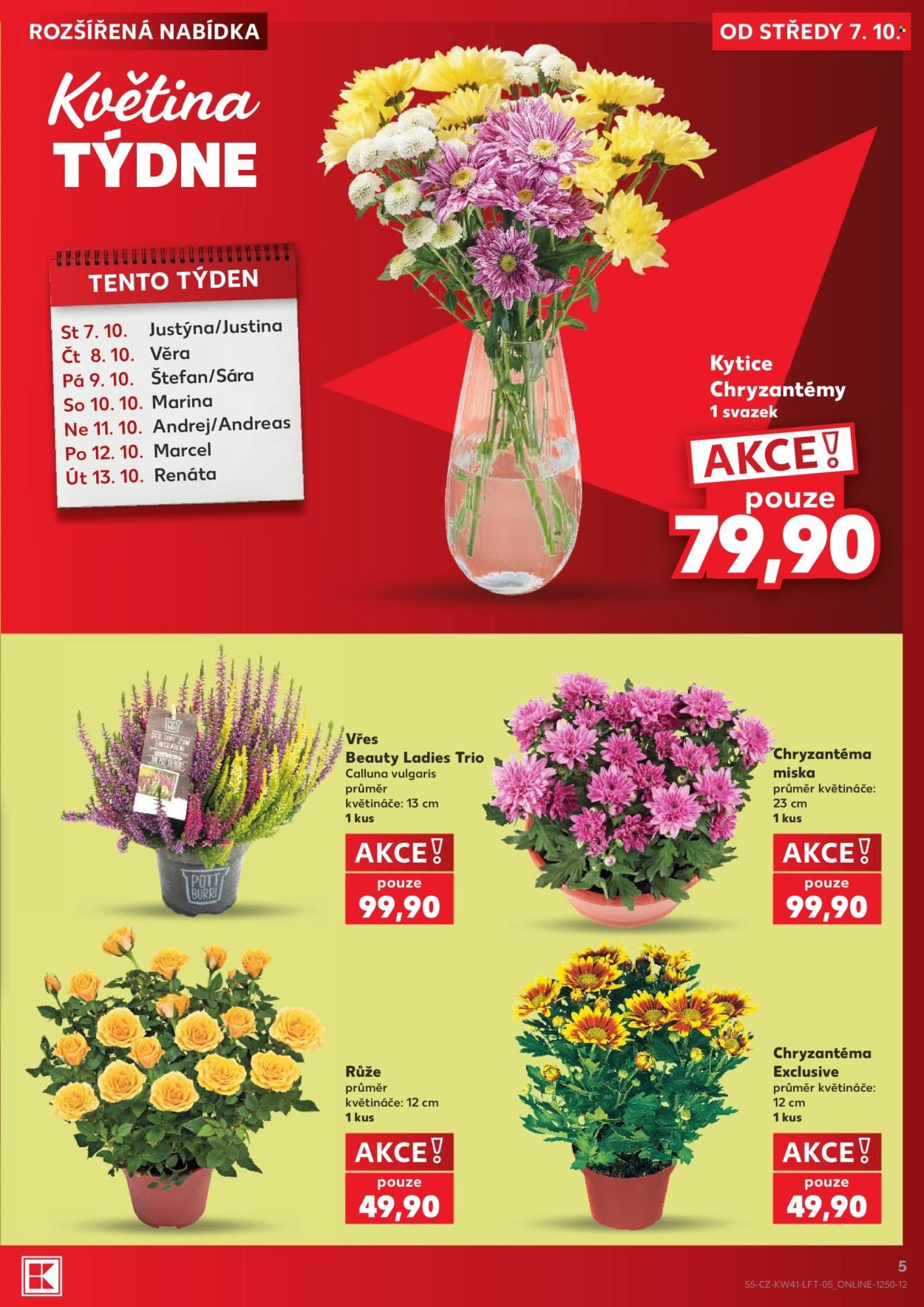 KAUFLAND leták - Od středy 7.10.2026