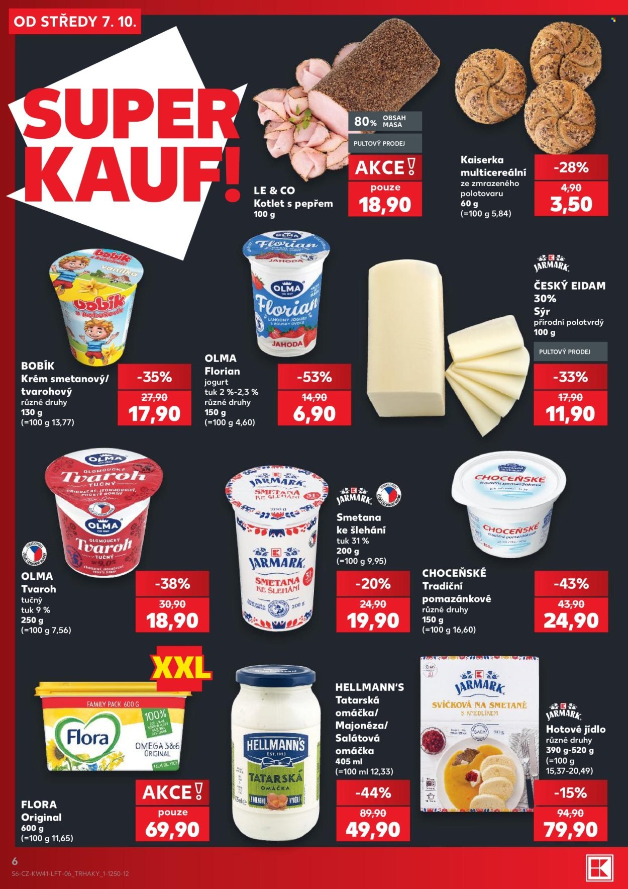 KAUFLAND leták - Od středy 7.10.2026
