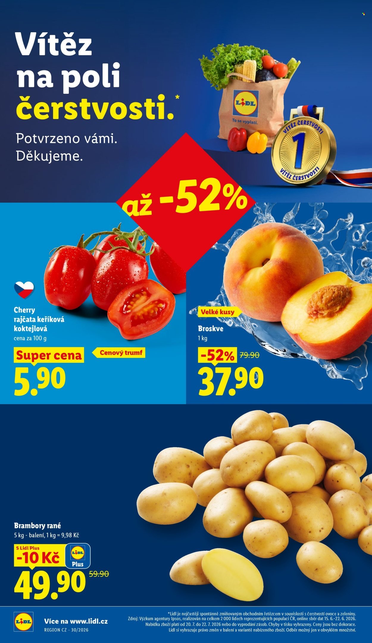 LIDL leták - Od pondělí 20.7.2026