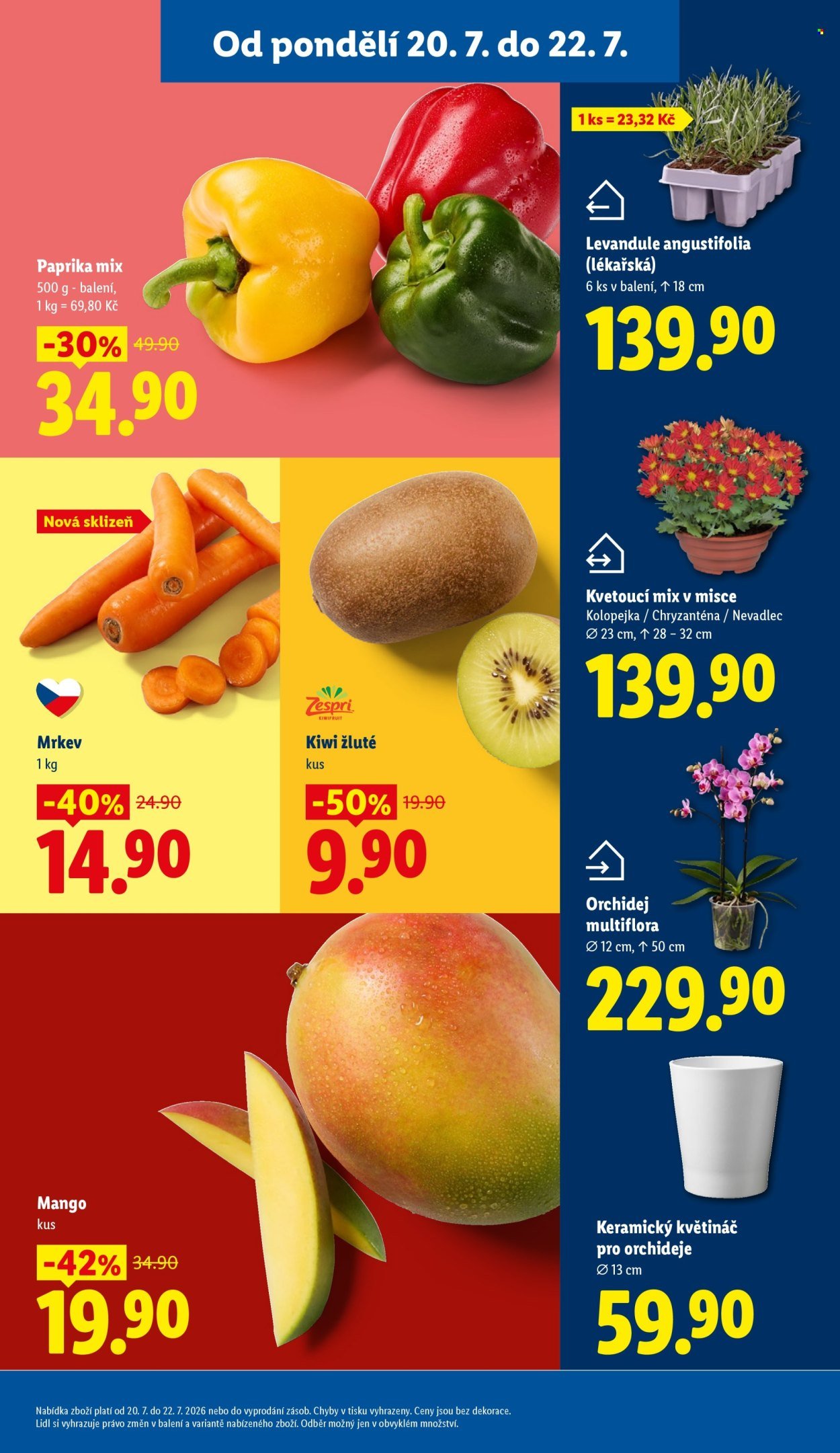 LIDL leták - Od pondělí 20.7.2026