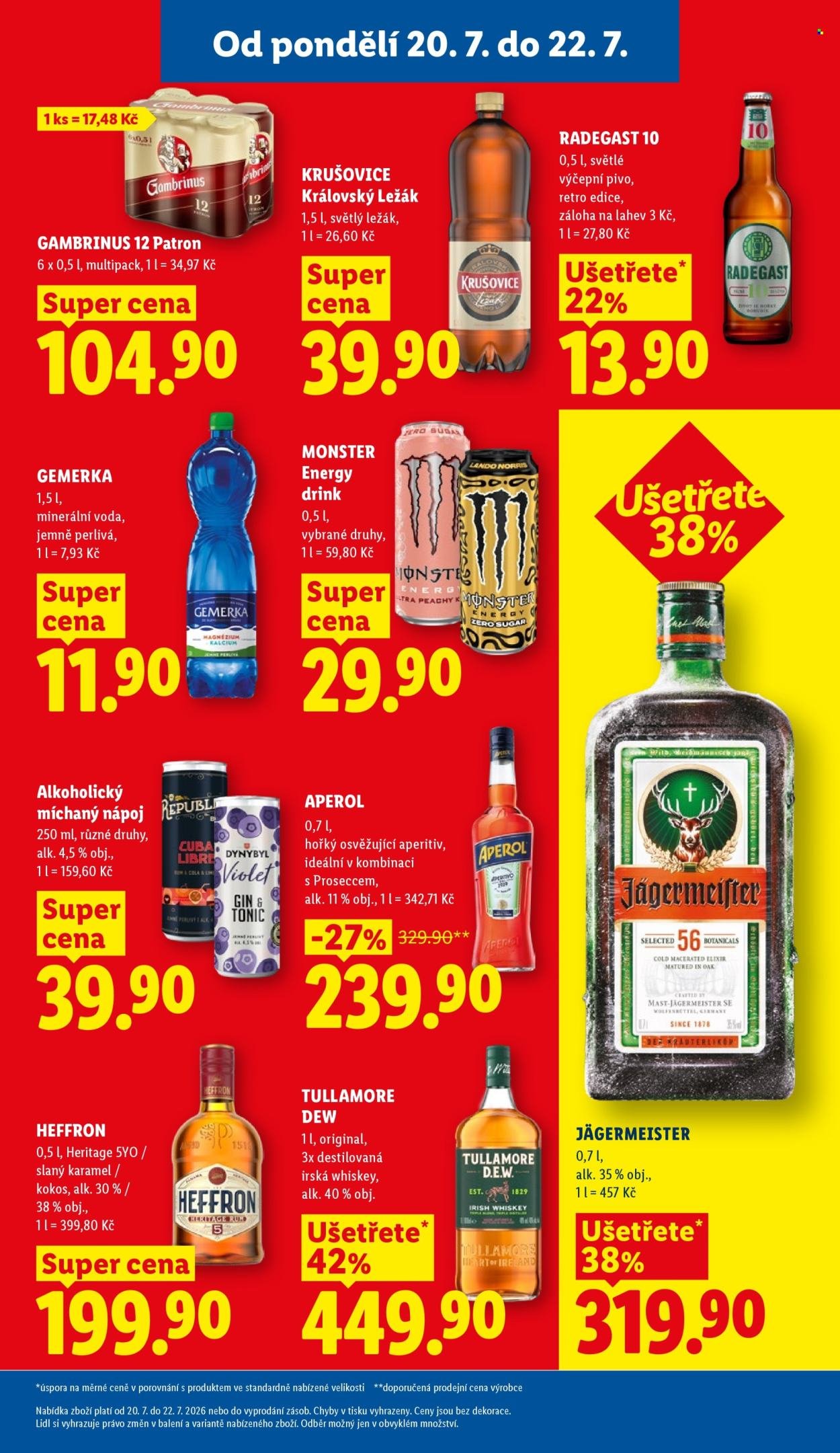 LIDL leták - Od pondělí 20.7.2026
