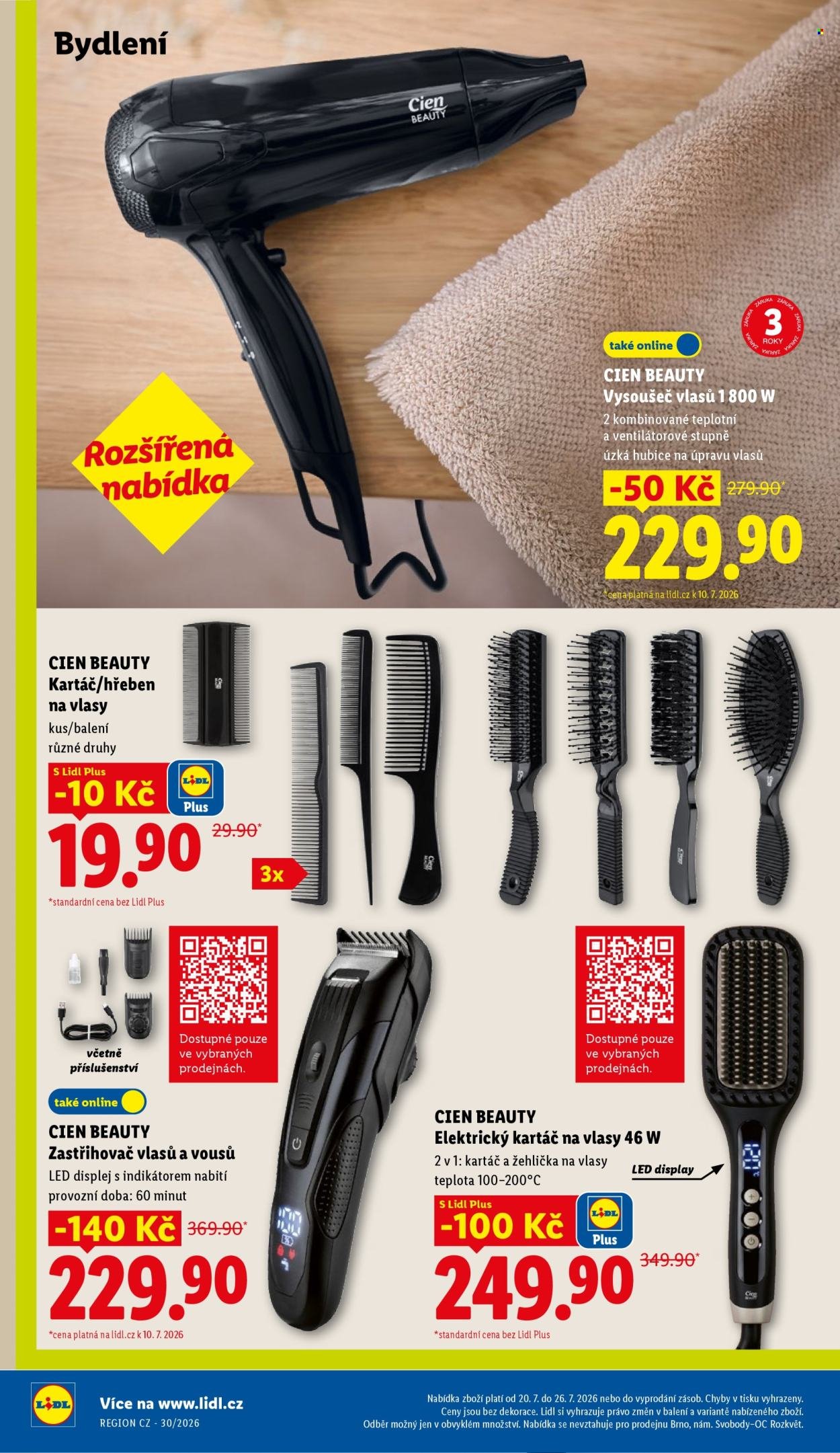 LIDL leták - Od pondělí 20.7.2026