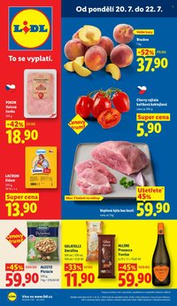 LIDL leták - Od pondělí 20.7.2026