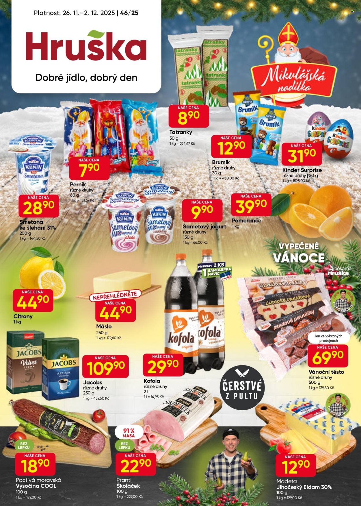 HRUŠKA leták - Aktuální leták (2025-11-26 - 2025-12-02)
