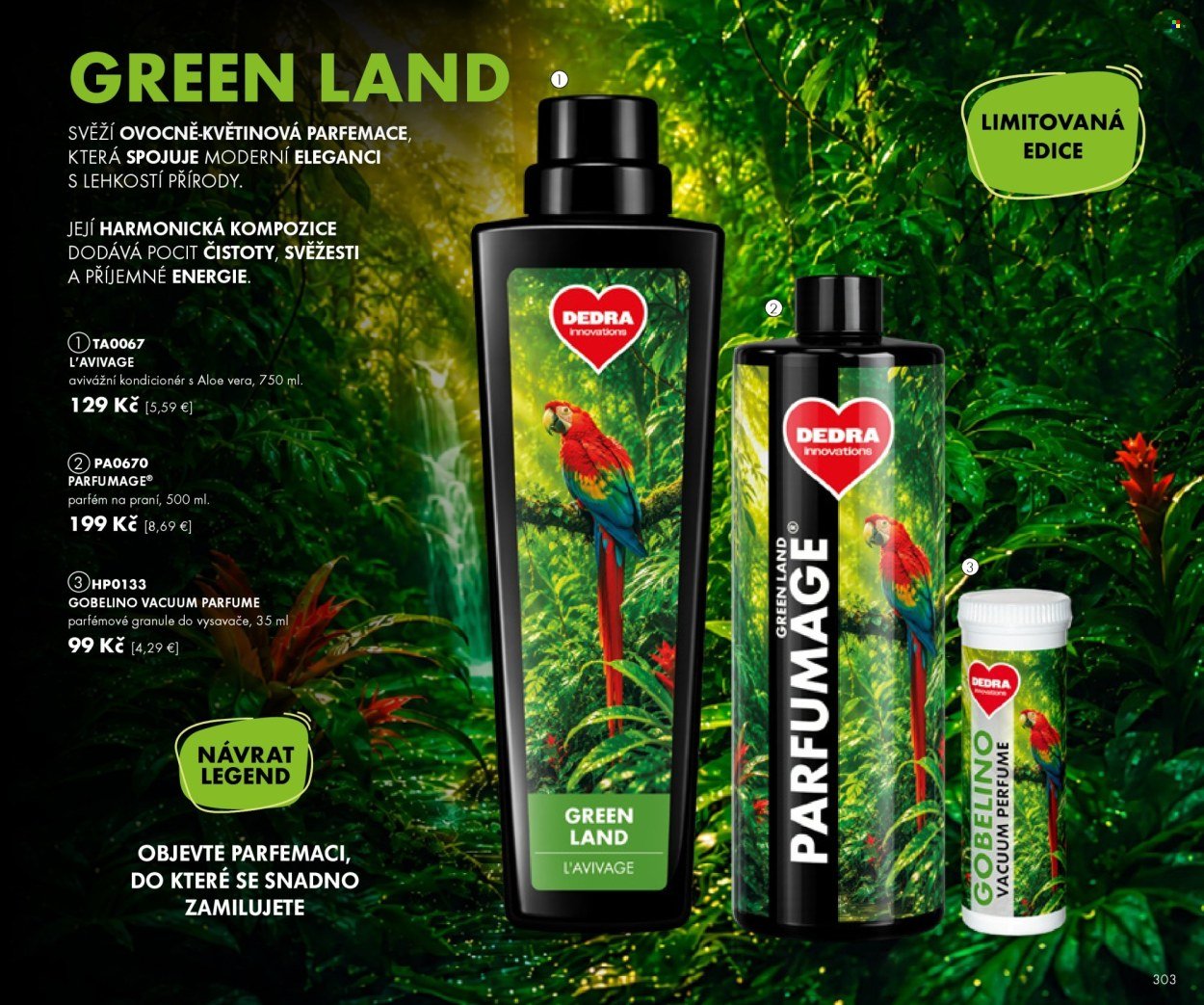 DEDRA leták - Green land