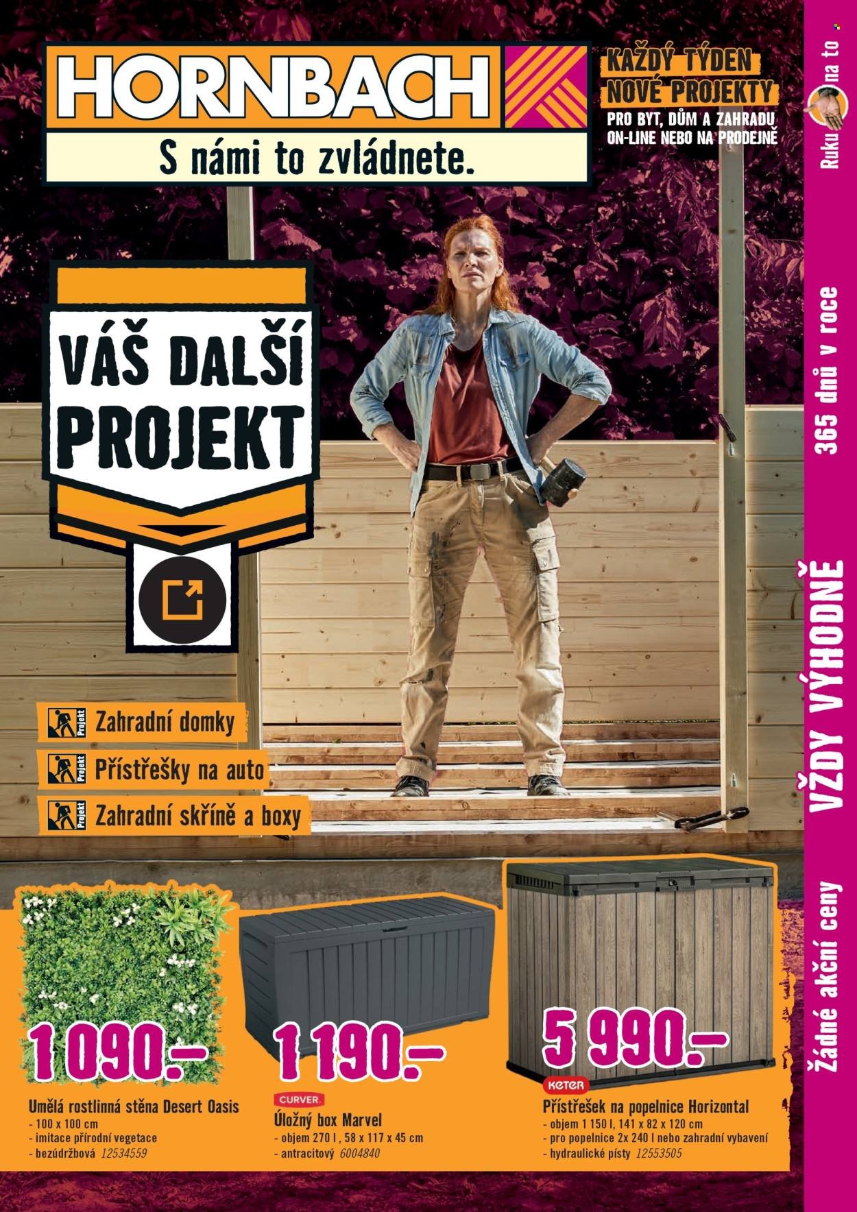 HORNBACH leták - Váš další projekt - Zahradní stavebniny