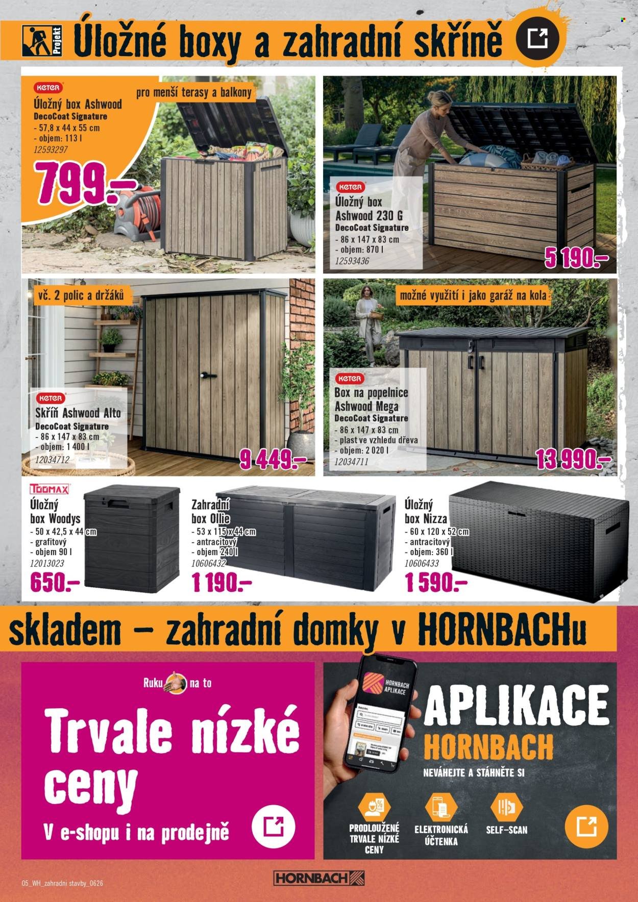HORNBACH leták - Váš další projekt - Zahradní stavebniny