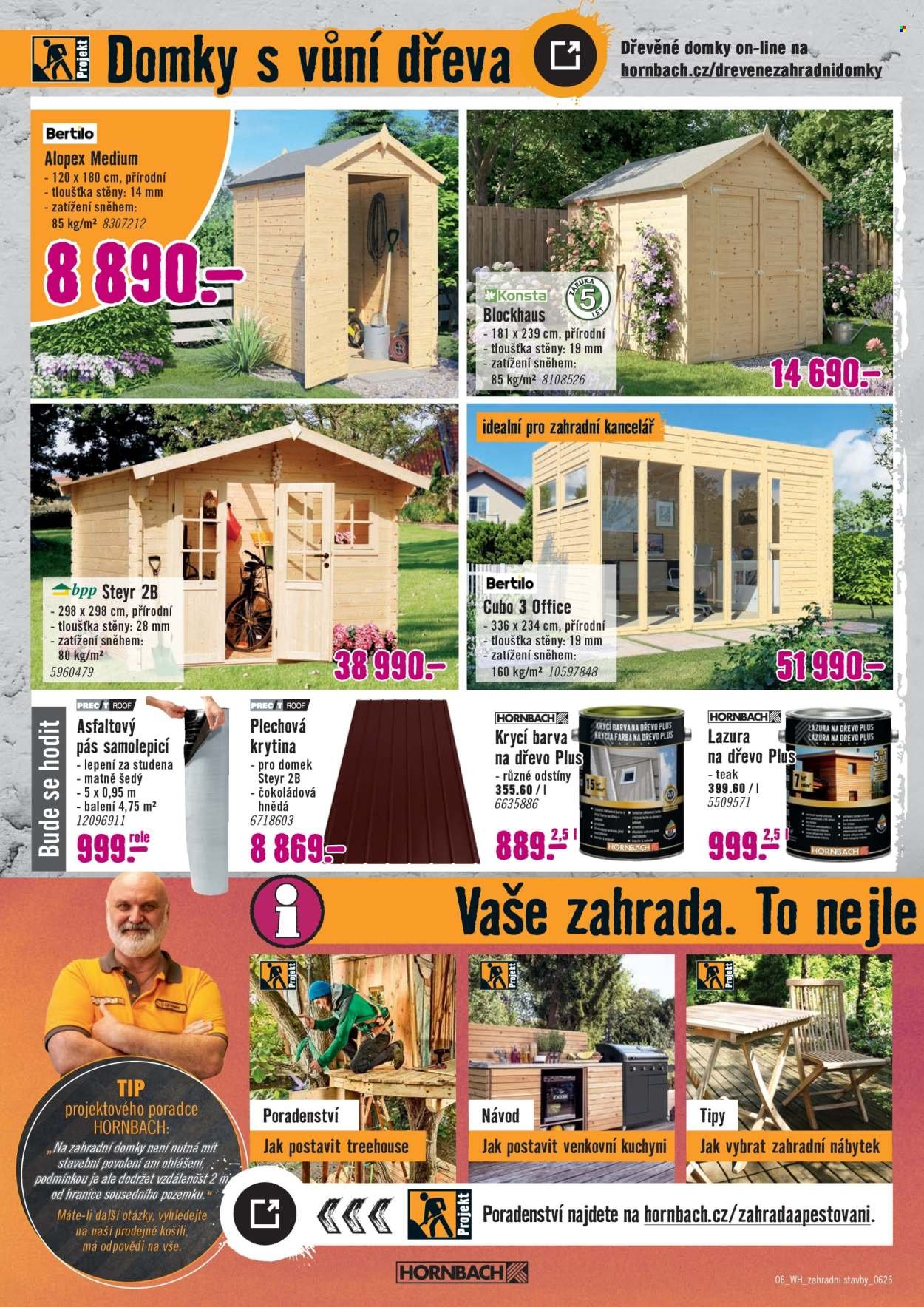 HORNBACH leták - Váš další projekt - Zahradní stavebniny