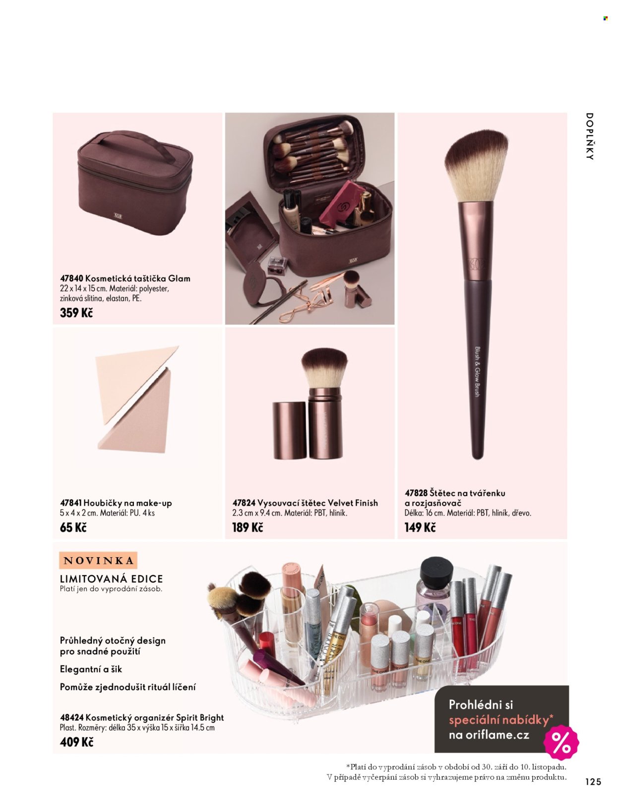 ORIFLAME leták - Od středy 30.9.2026