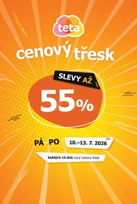TETA DROGERIE leták - Cenový třesk