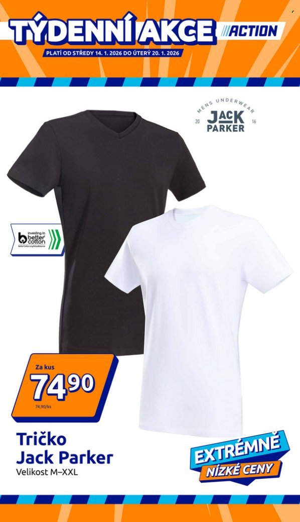 ACTION leták - Od středy 14.1.2026 (2026-01-14 - 2026-01-20)