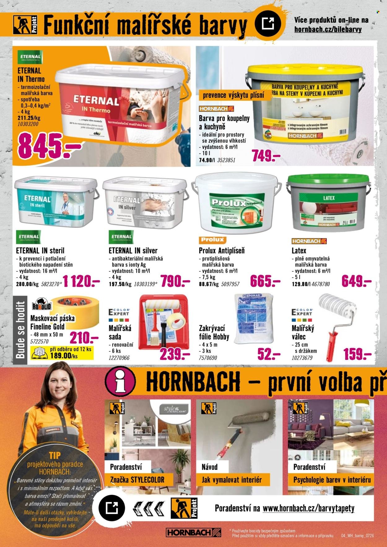 HORNBACH leták - Váš další projekt - Míchání barev