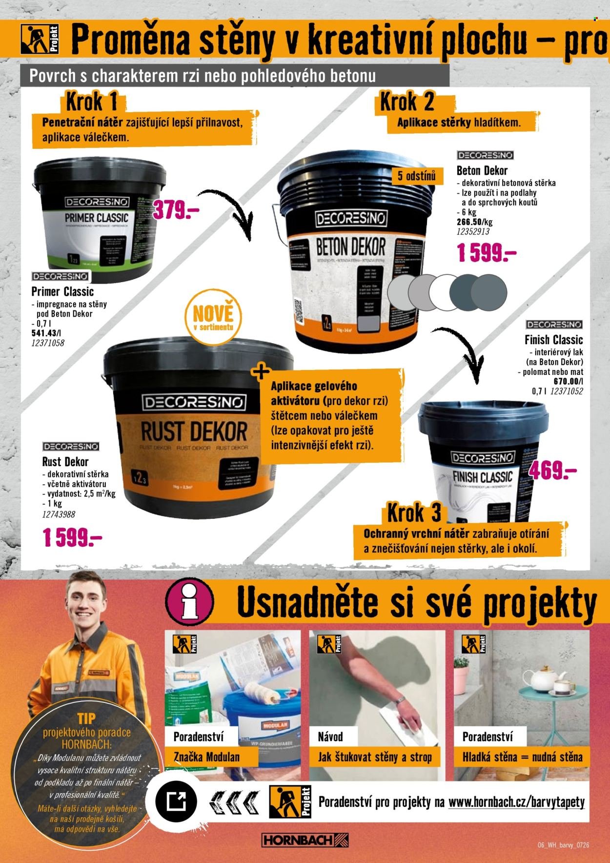 HORNBACH leták - Váš další projekt - Míchání barev