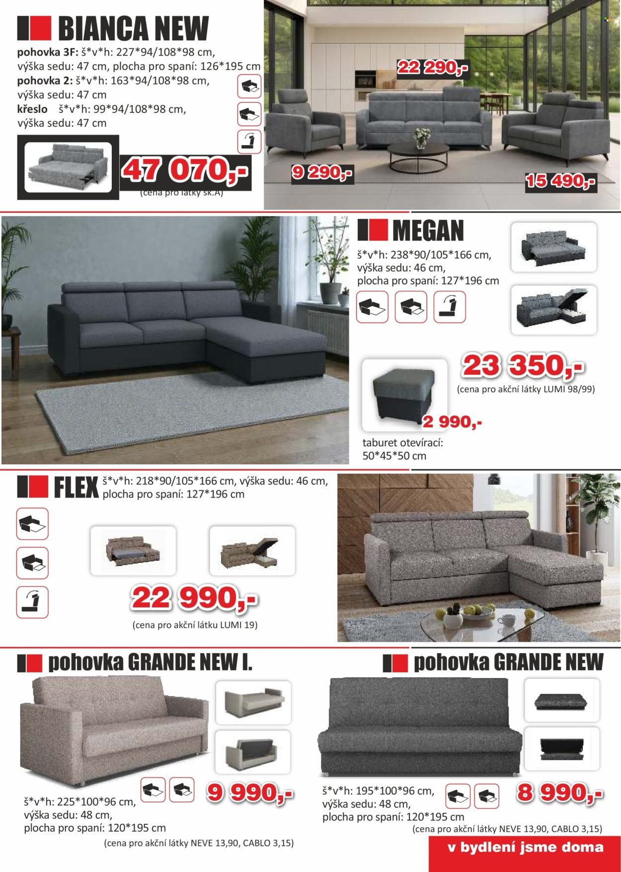 NÁBYTEK JAMALL leták - Od pondělí 2.2.2026 (2026-02-02 - 2026-03-31)