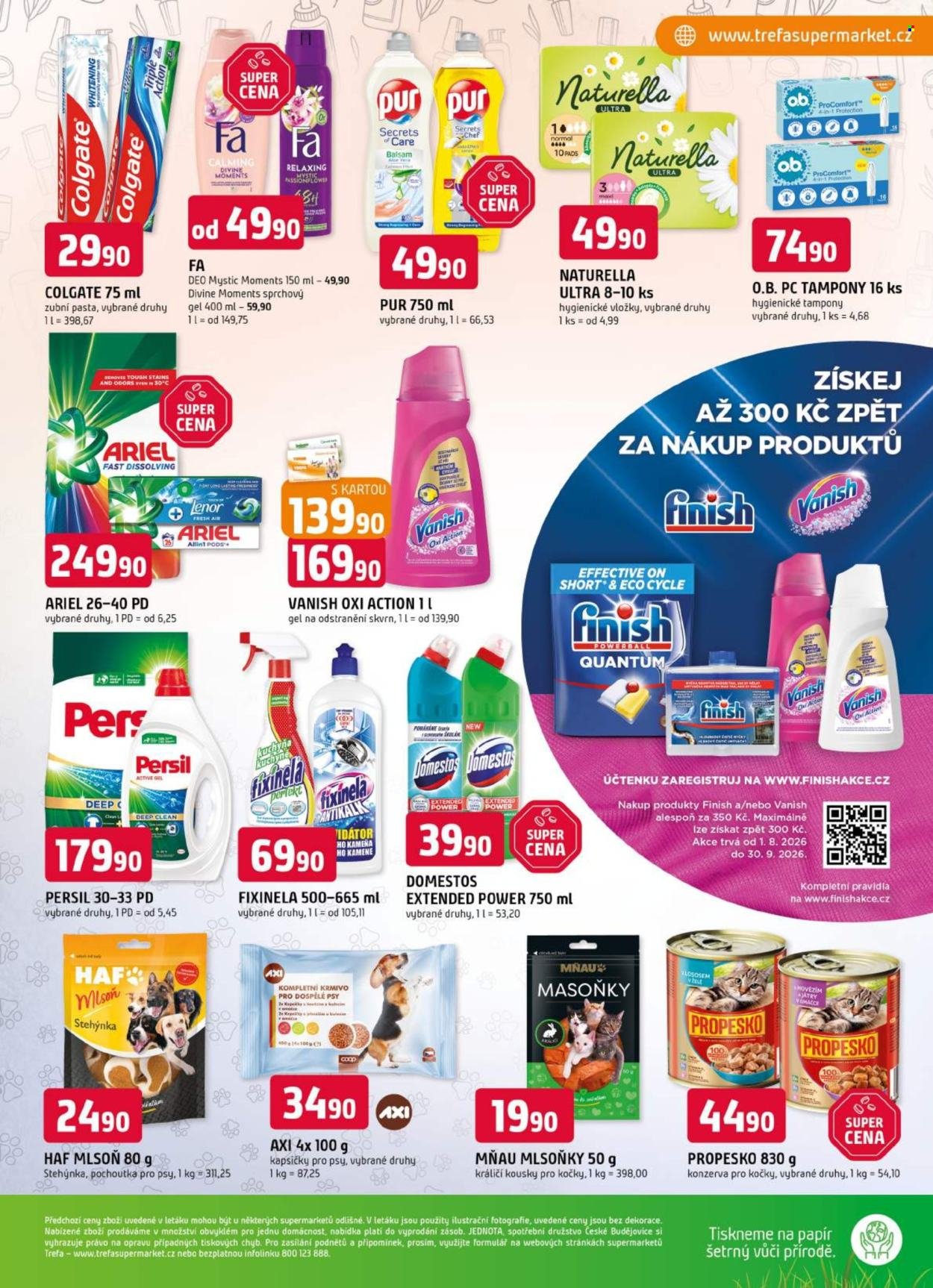 TREFA COOP leták - Od středy 2.9.2026
