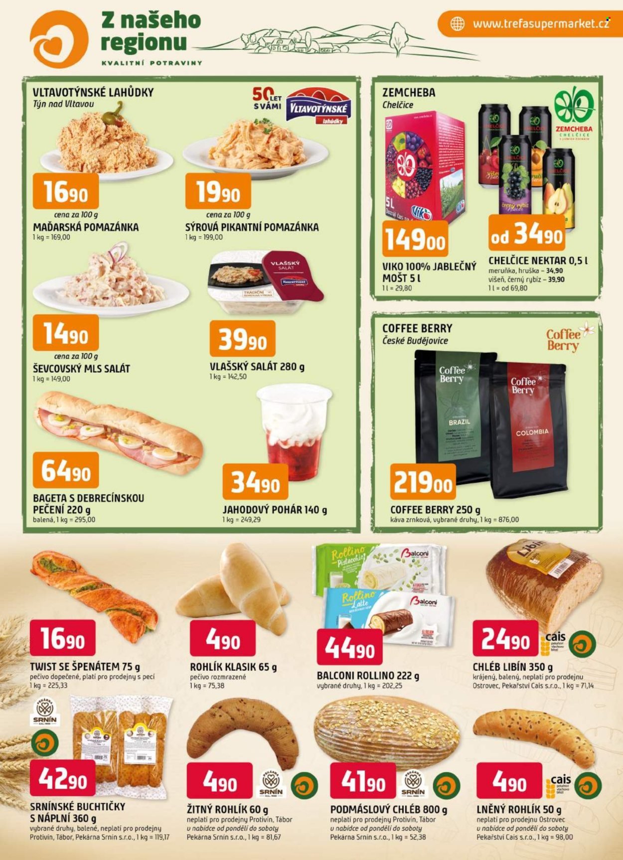 TREFA COOP leták - Od středy 2.9.2026
