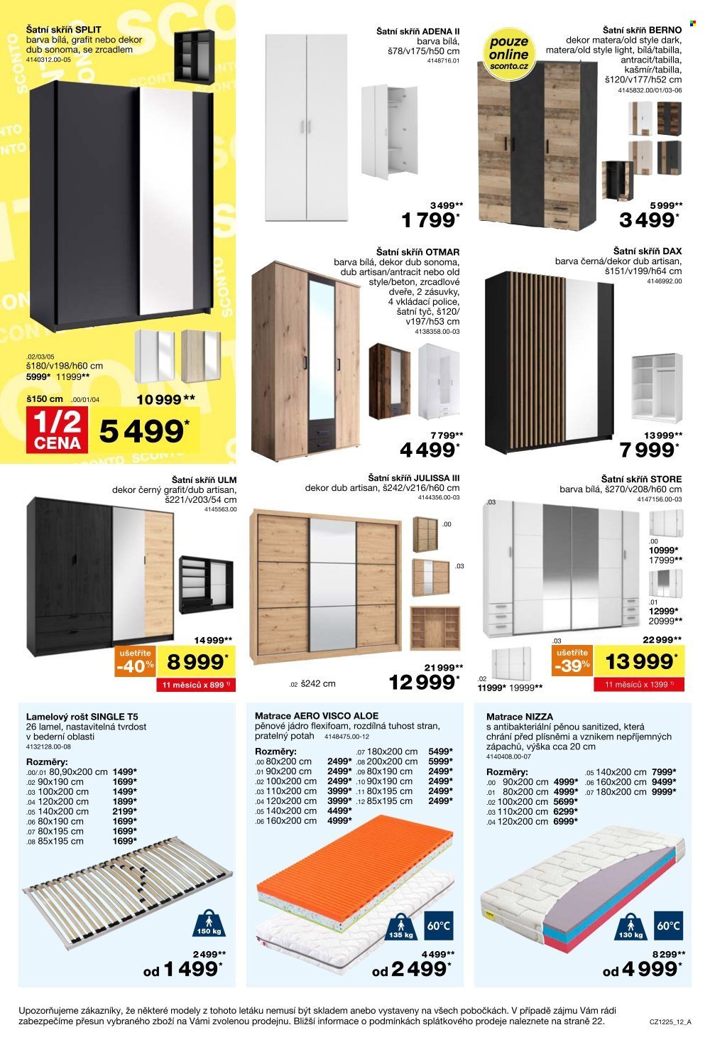SCONTO NÁBYTEK leták - -40% na sedací soupravy, pohovky, křesla (2025-09-24 - 2025-10-14)