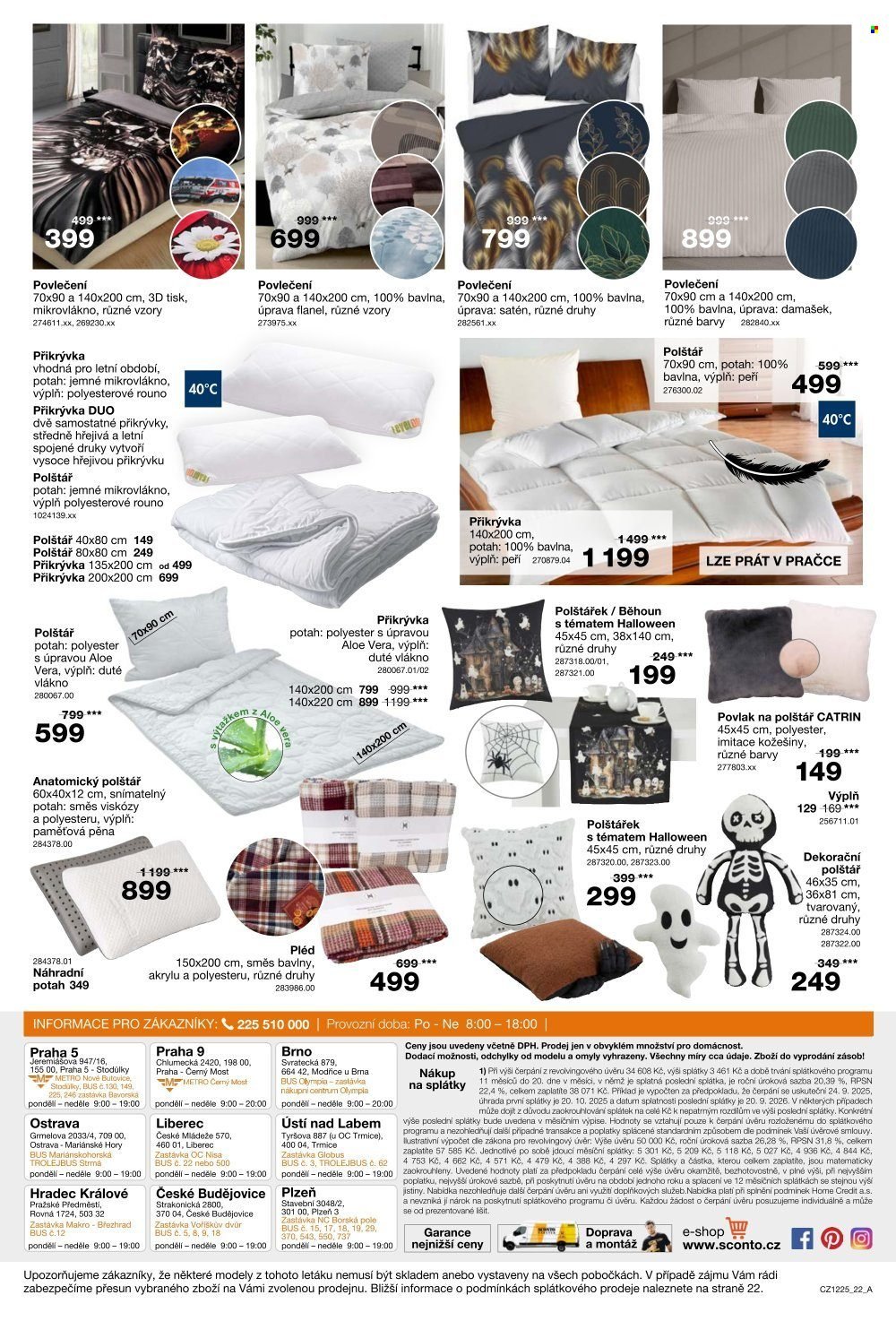 SCONTO NÁBYTEK leták - -40% na sedací soupravy, pohovky, křesla (2025-09-24 - 2025-10-14)