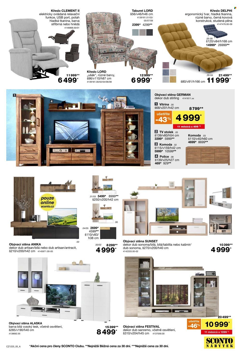 SCONTO NÁBYTEK leták - -40% na sedací soupravy, pohovky, křesla (2025-09-24 - 2025-10-14)