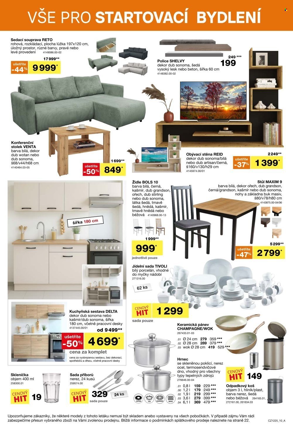 SCONTO NÁBYTEK leták - -40% na sedací soupravy, pohovky, křesla (2025-09-24 - 2025-10-14)