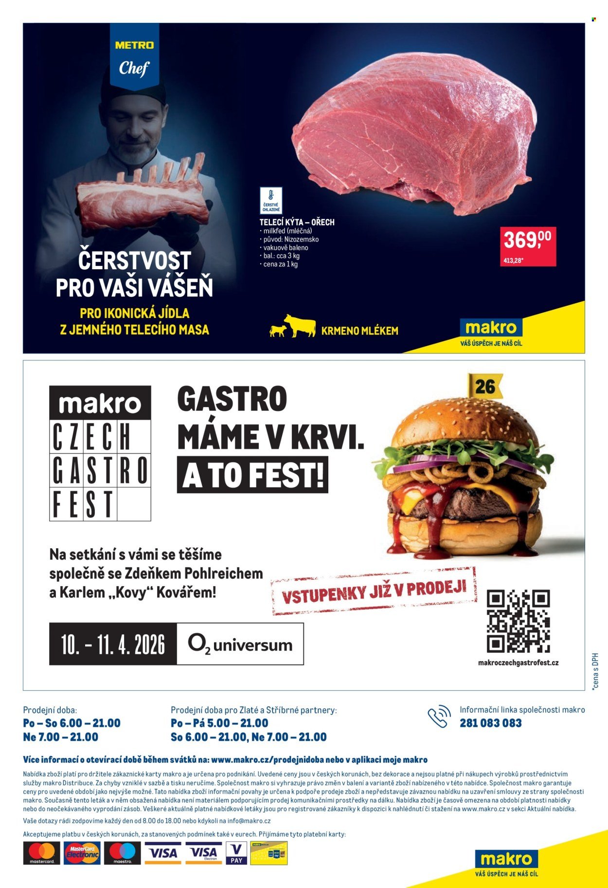 MAKRO leták - Pro milovníky jídla (2026-03-11 - 2026-03-24)