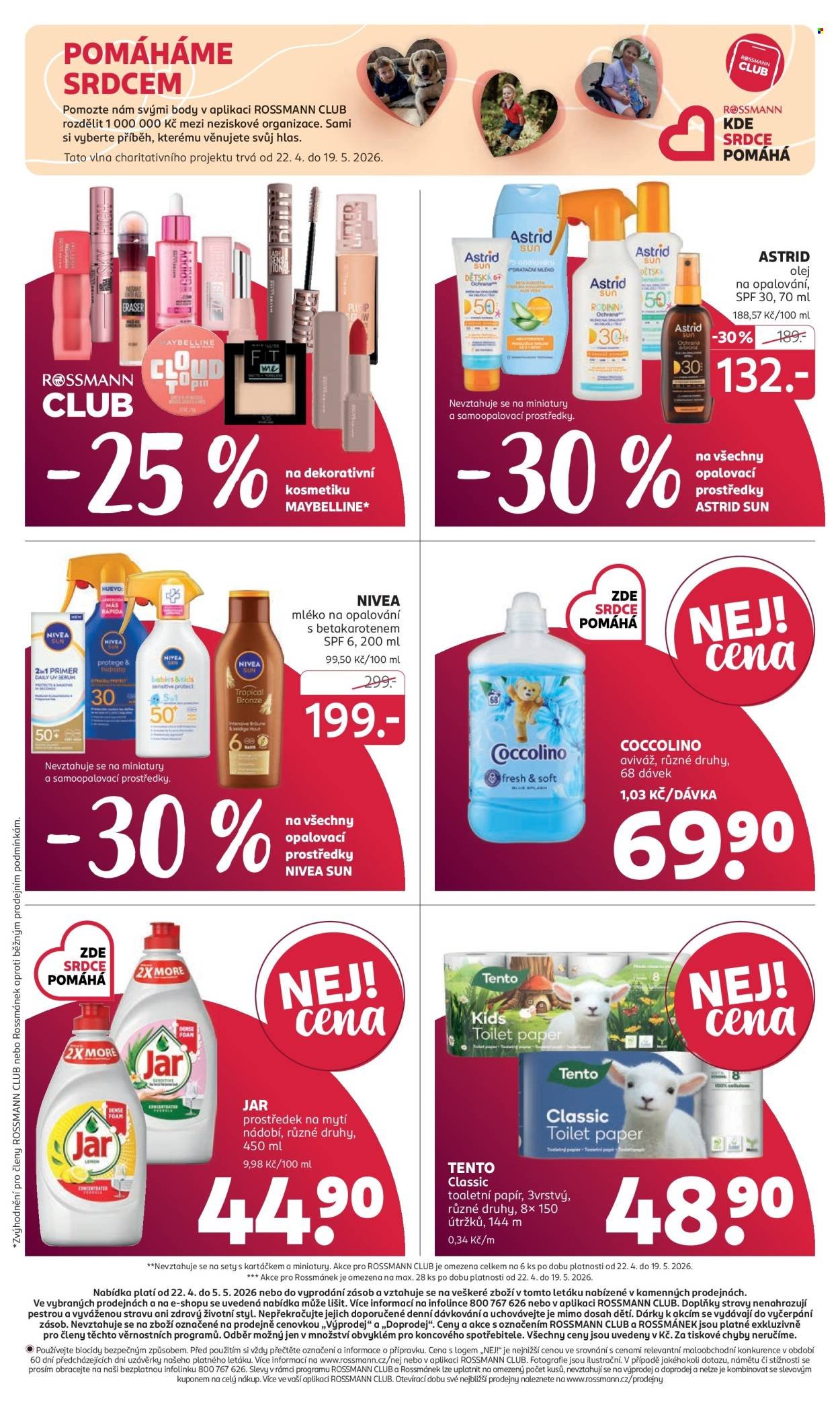 ROSSMANN leták - Od středy 22.4.2026 (2026-04-22 - 2026-05-05)