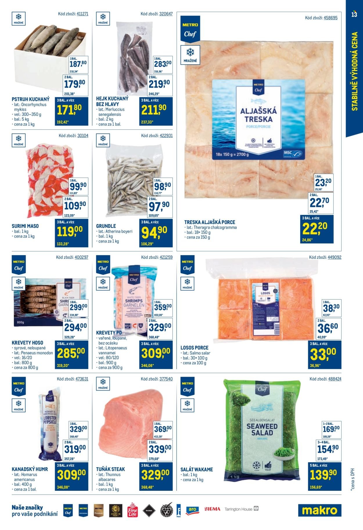 MAKRO leták - Stabilně výhodná cena - gastronomie (2025-09-24 - 2025-11-18)