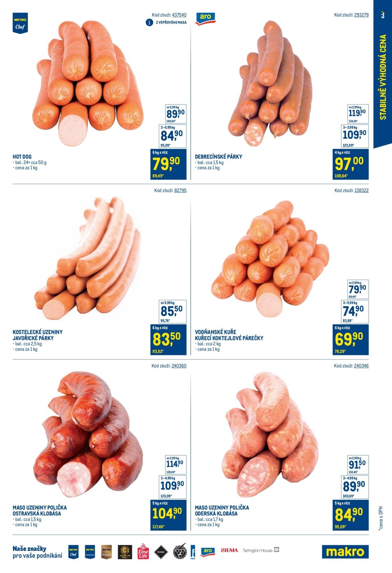 MAKRO leták - Stabilně výhodná cena - gastronomie (2025-09-24 - 2025-11-18)