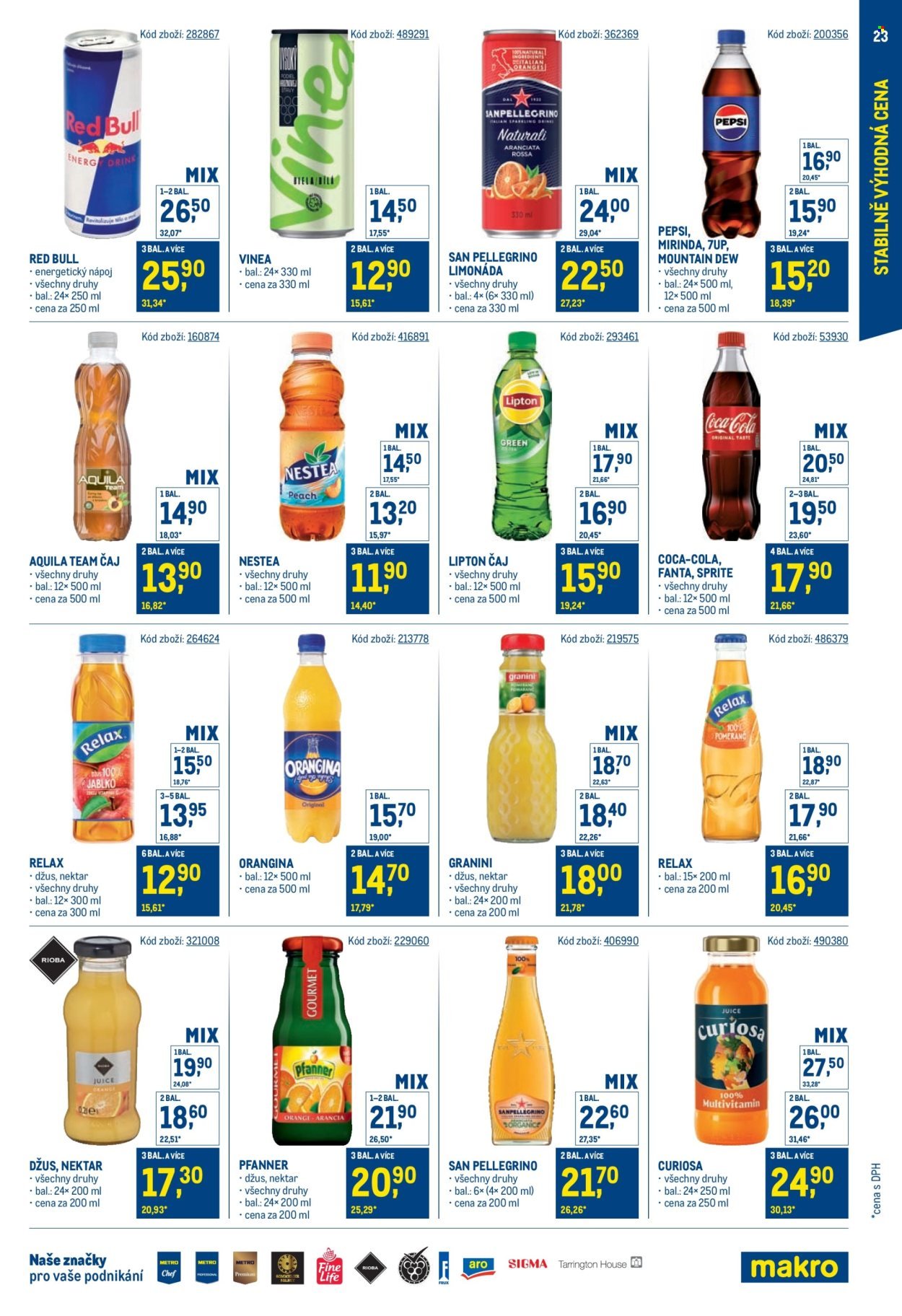 MAKRO leták - Stabilně výhodná cena - gastronomie (2025-09-24 - 2025-11-18)