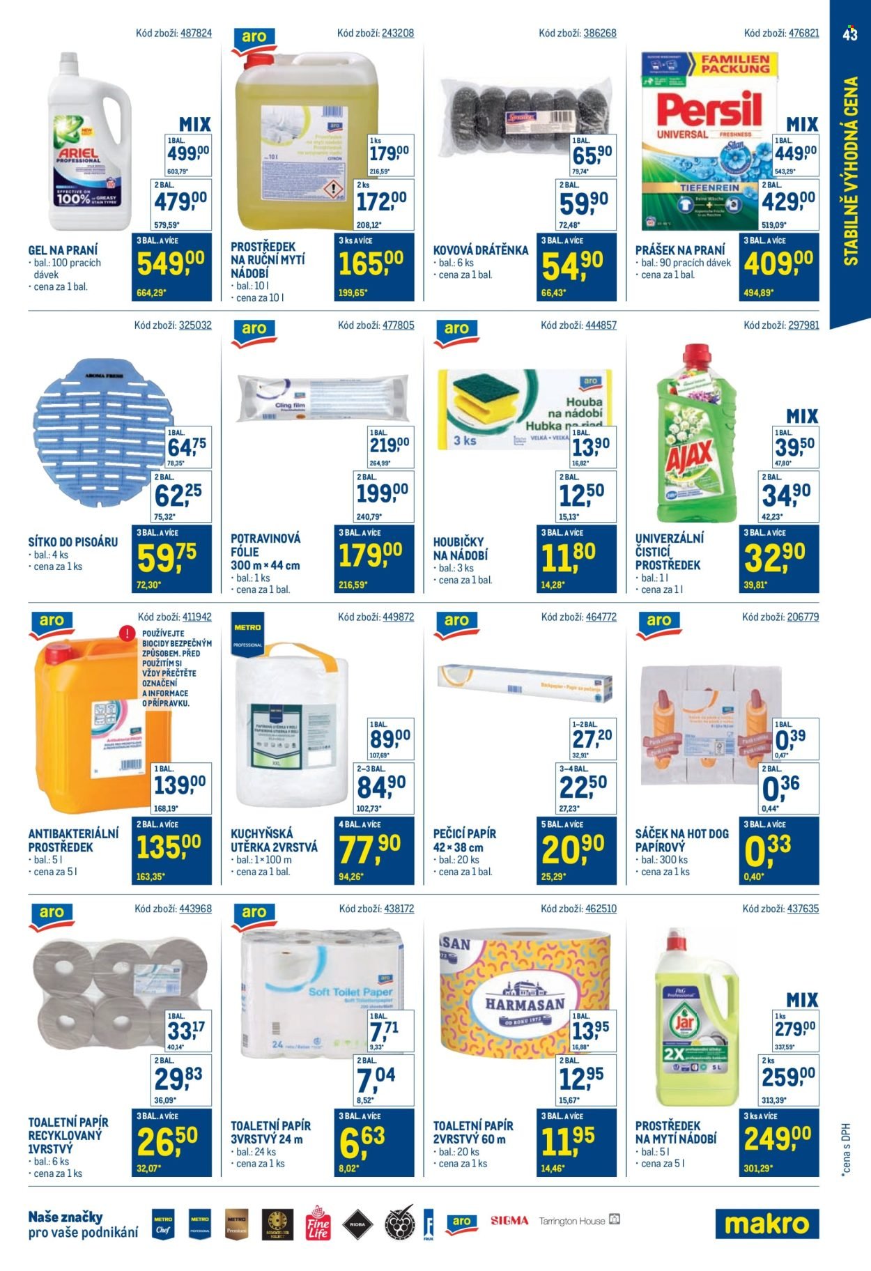MAKRO leták - Stabilně výhodná cena - gastronomie (2025-09-24 - 2025-11-18)
