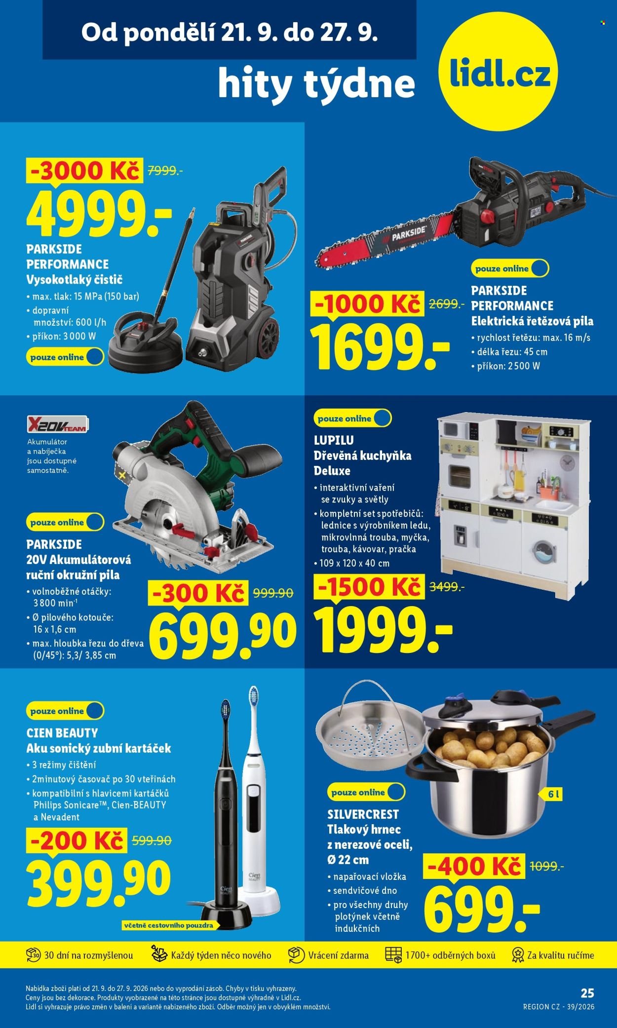 LIDL leták - Hity týdne se slevou až 3 000 Kč