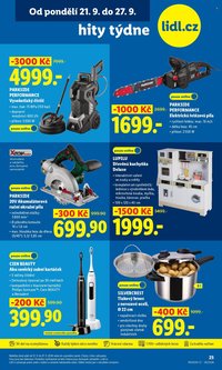 LIDL leták - Hity týdne se slevou až 3 000 Kč