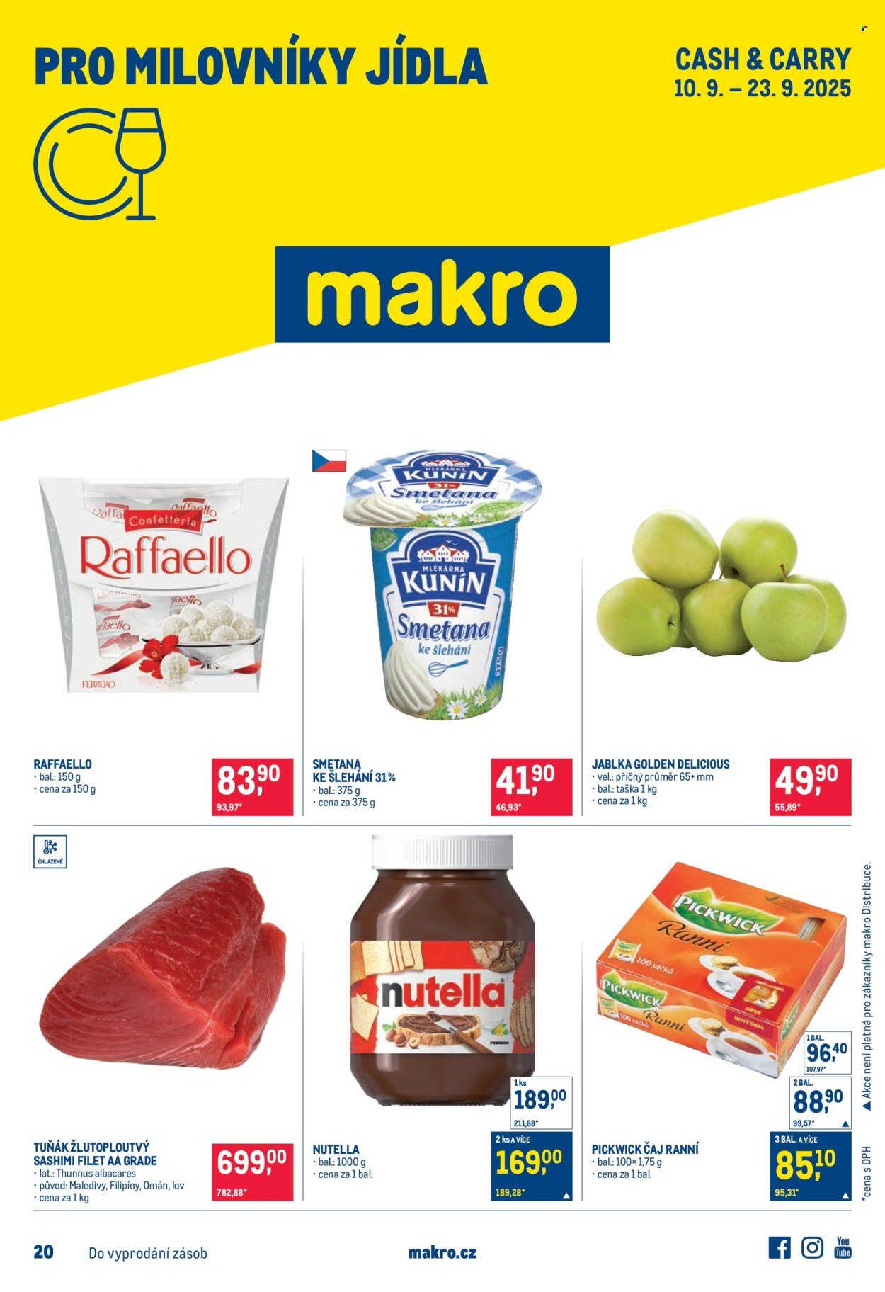 MAKRO leták - Pro milovníky jídla (2025-09-10 - 2025-09-23)