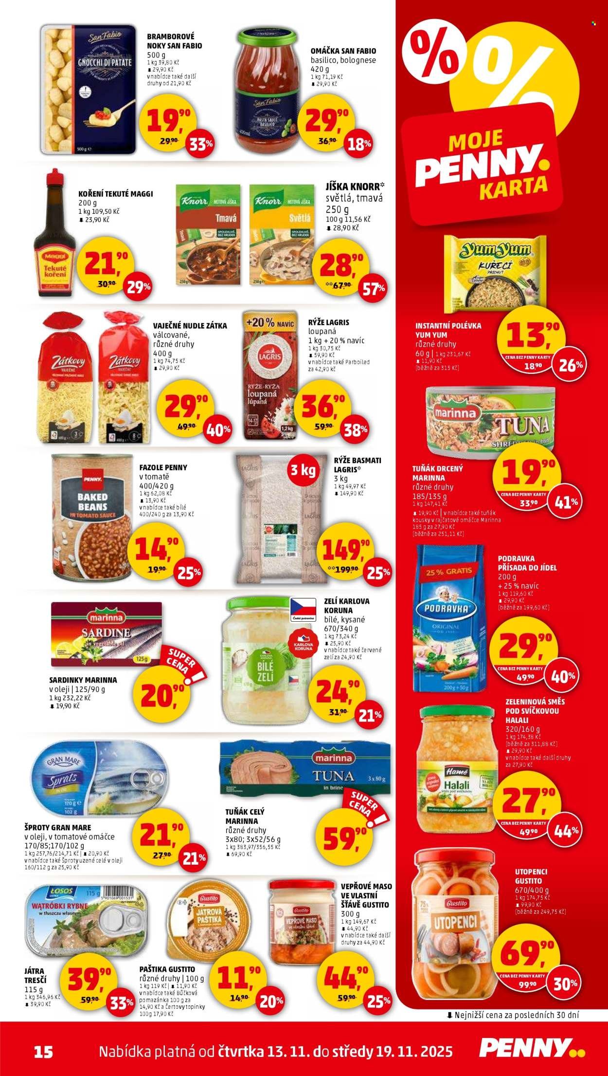 PENNY leták - Nakupujte hezky česky (2025-11-13 - 2025-11-19)