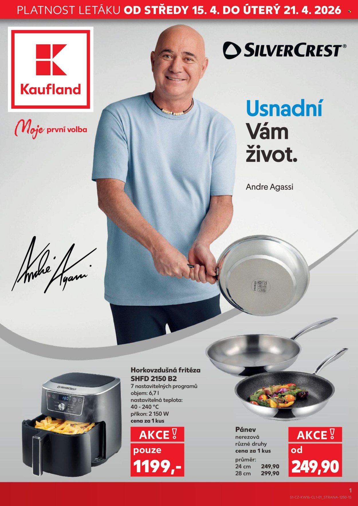 KAUFLAND leták - Usnadní Vám život. (2026-04-15 - 2026-04-21)
