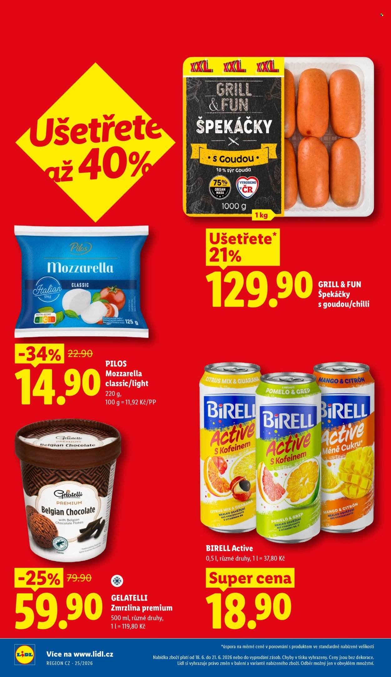 LIDL leták - Od pondělí 15.6.2026