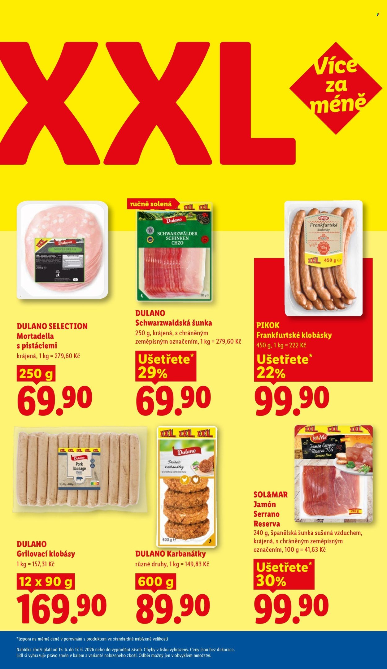 LIDL leták - Od pondělí 15.6.2026