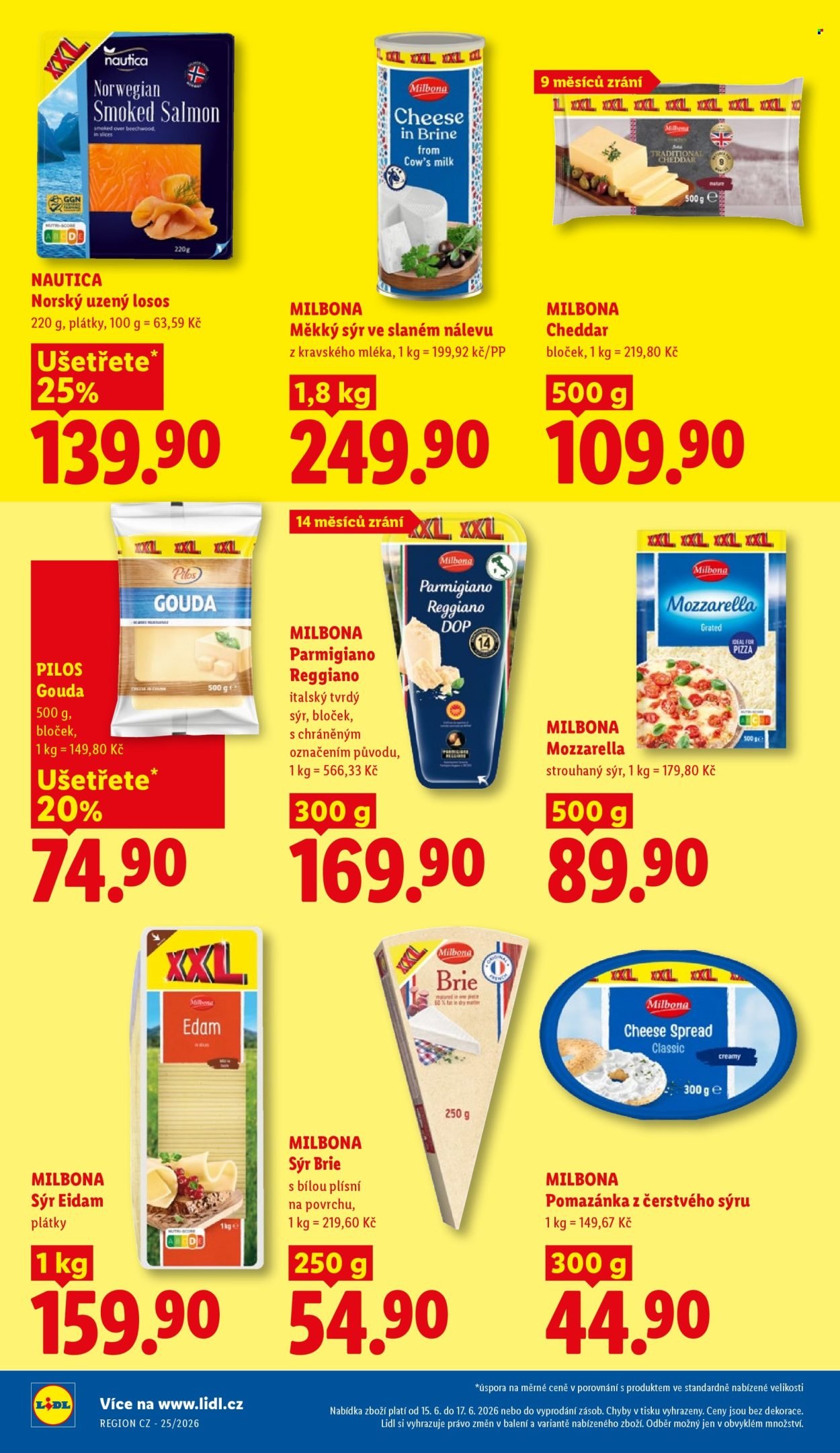 LIDL leták - Od pondělí 15.6.2026