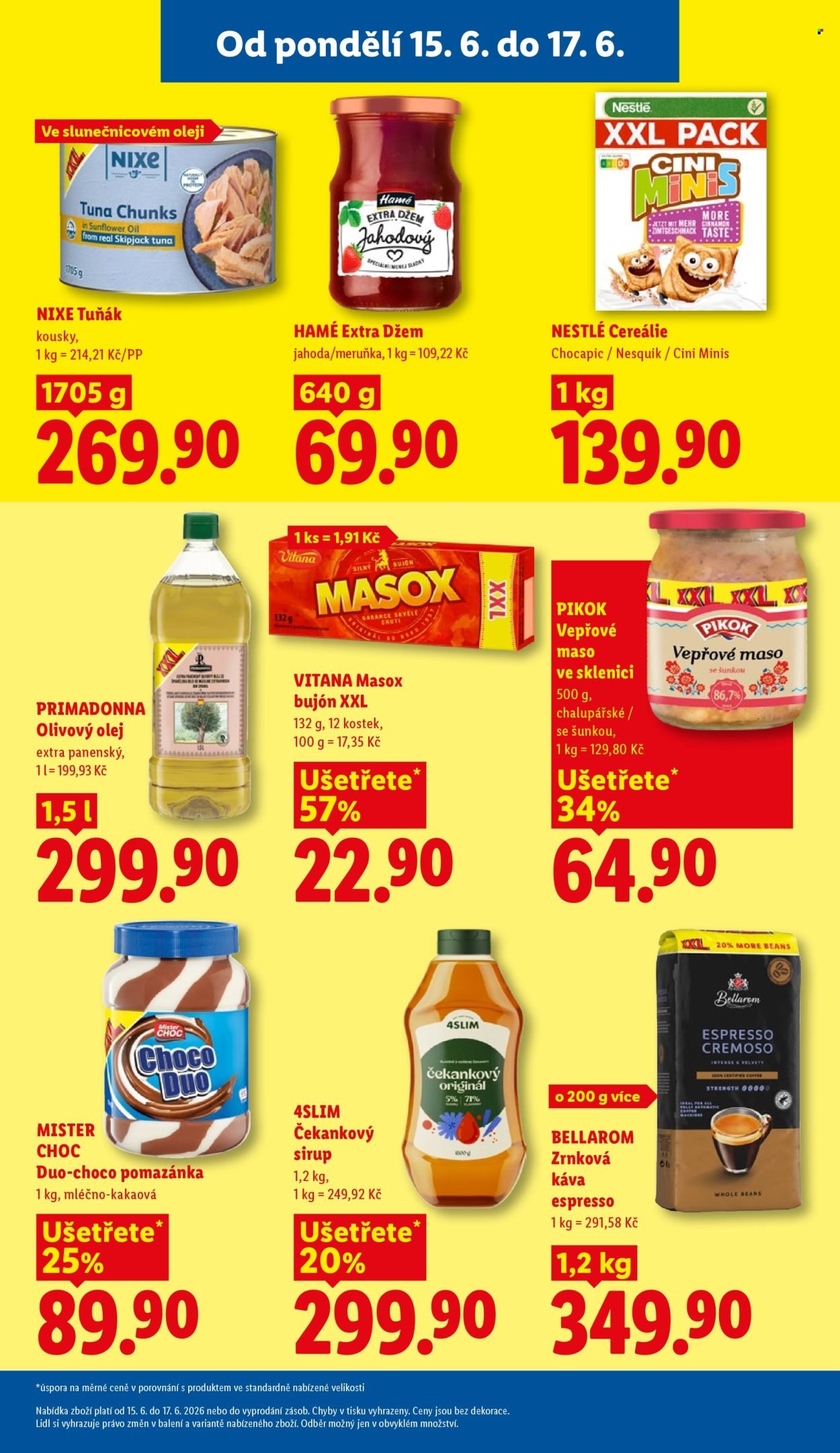 LIDL leták - Od pondělí 15.6.2026