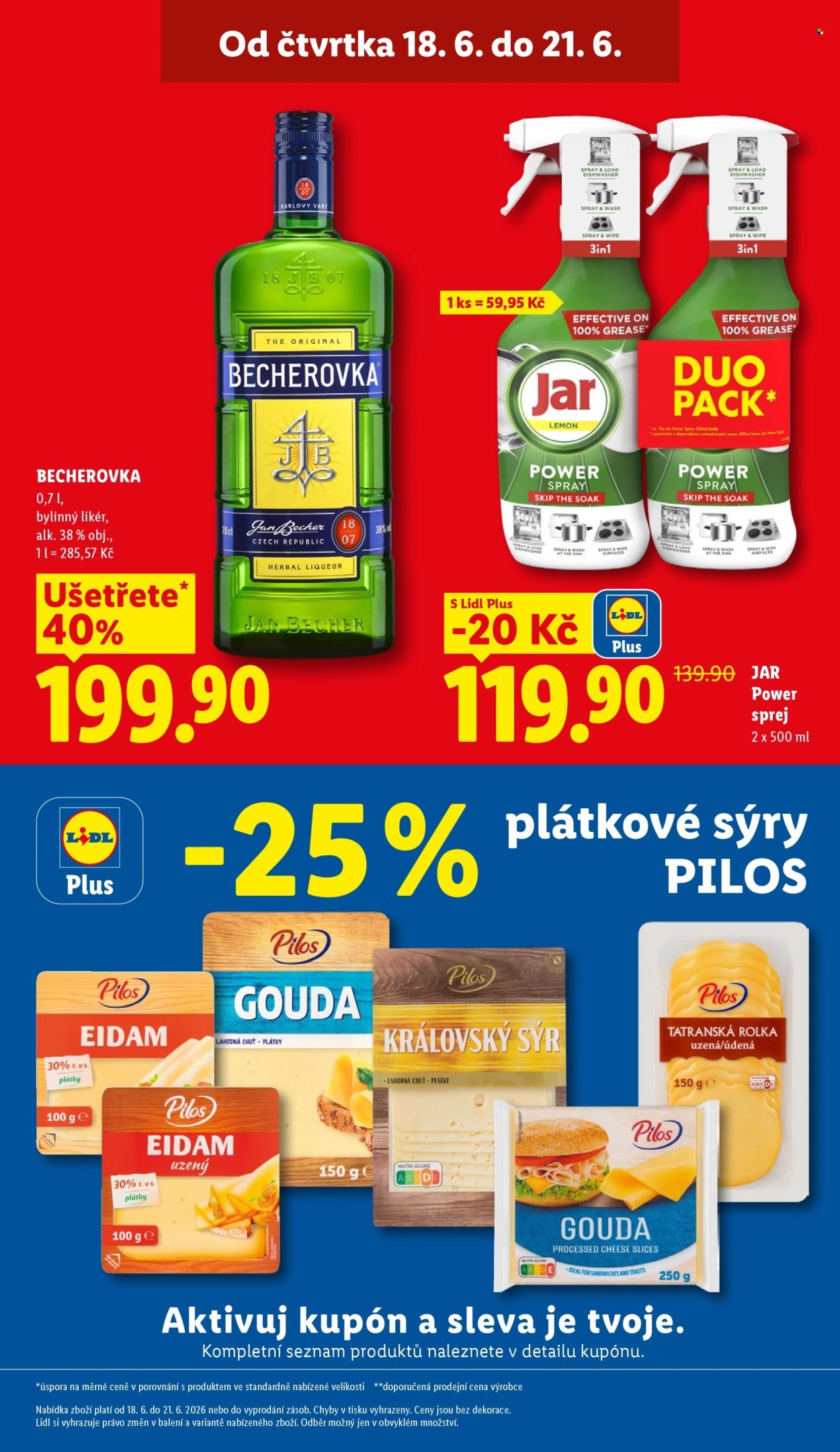 LIDL leták - Od pondělí 15.6.2026