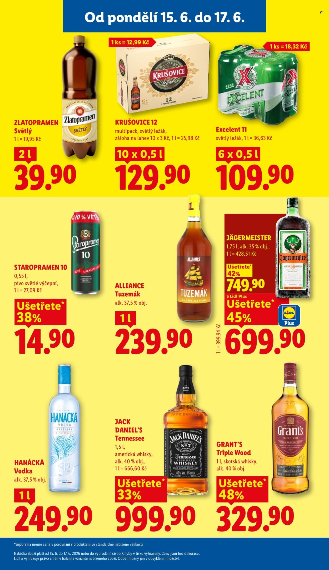 LIDL leták - Od pondělí 15.6.2026