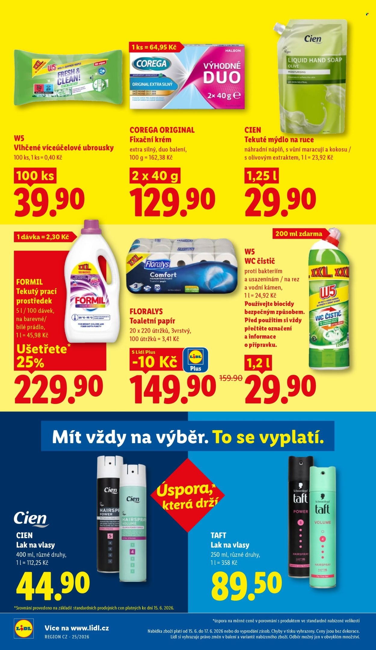 LIDL leták - Od pondělí 15.6.2026