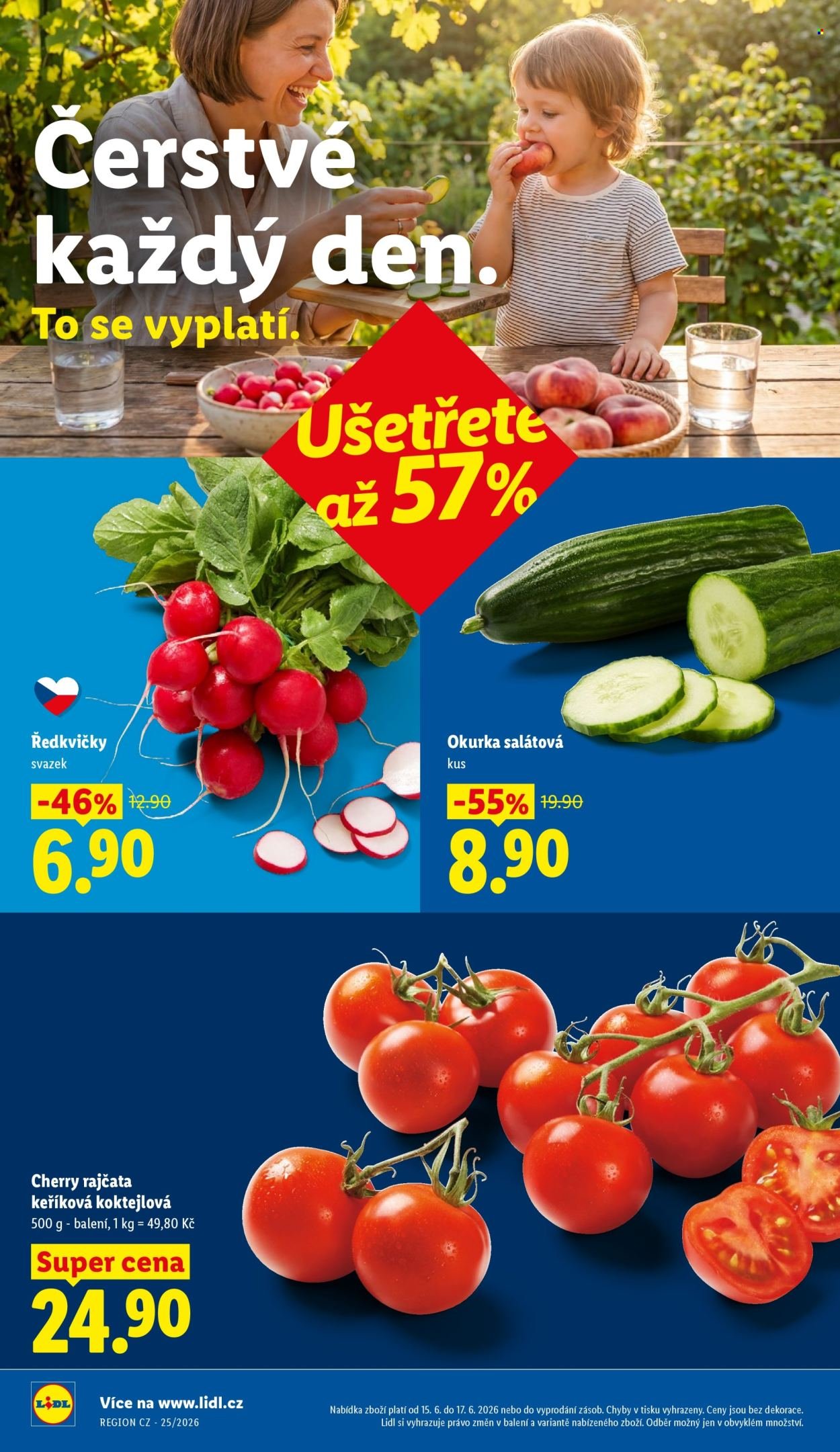 LIDL leták - Od pondělí 15.6.2026